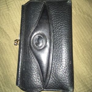 VINTAGE Dooney And Bourke CHECKBOOK ORGNZR Wallet